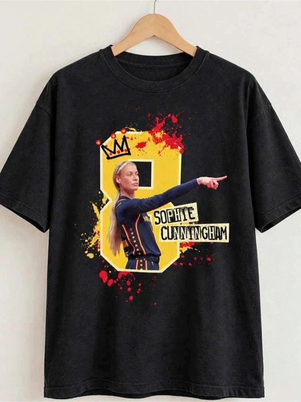 Sophie Cunningham graphic tee Graphic Tee in Black Like New